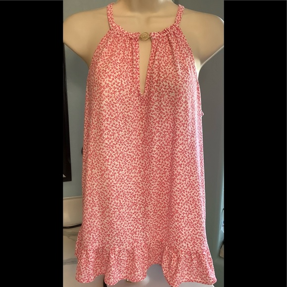 Michael Kors Camelia Rose sleeveless top. - Picture 1 of 6